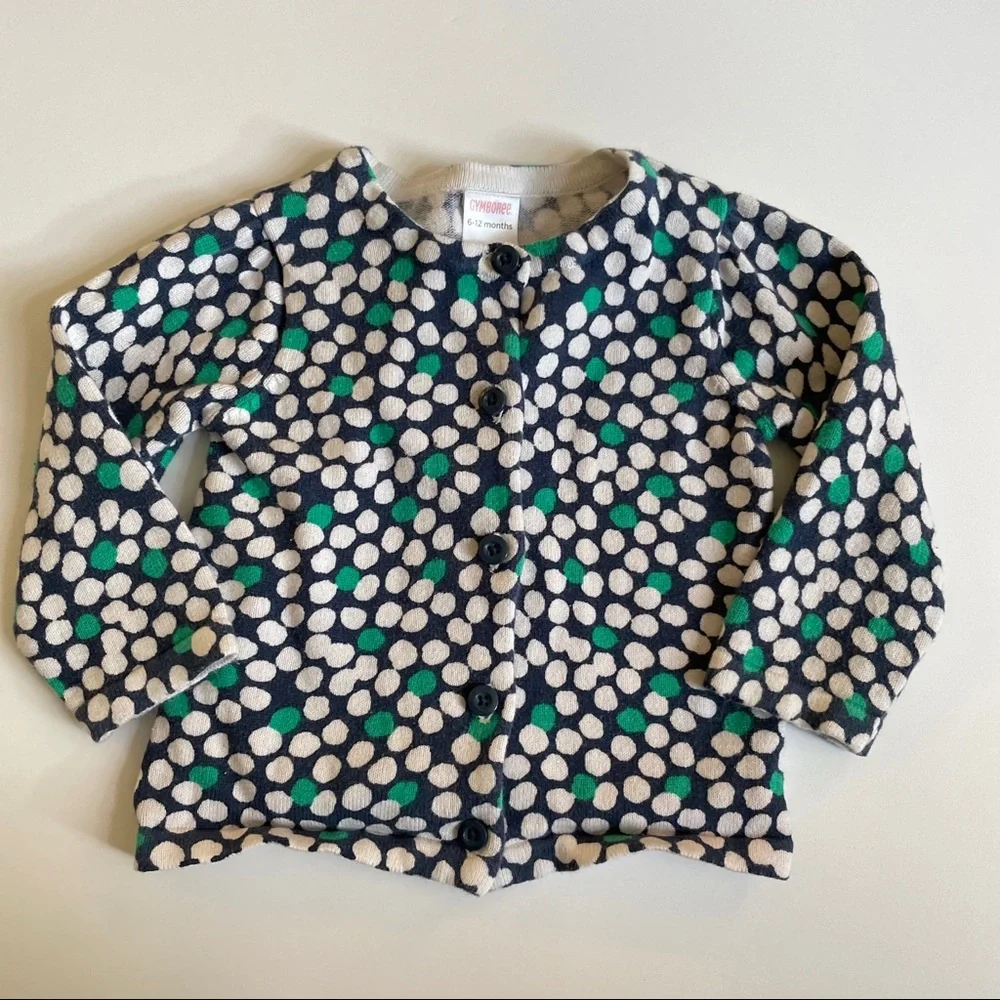 Gymboree dotted cardigan